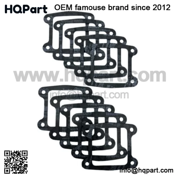 Intake Reed Manifold Gaskets - 10 Pack for Yamaha Blaster 88-06 YZ80 87-92