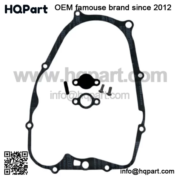 Oil Injection Clutch Cover Block Off Plate Kit for Yamaha Blaster YFS200 88-06