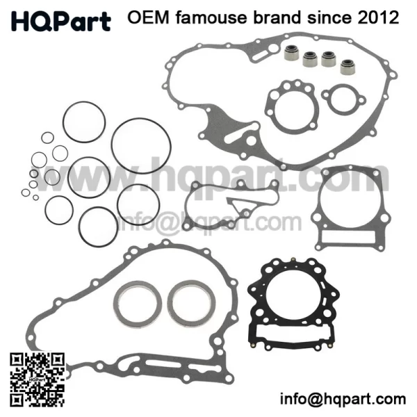 FOR YAMAHA RAPTOR 700 Complete Gasket Set Includes Valve Seals Fits 2006-2014