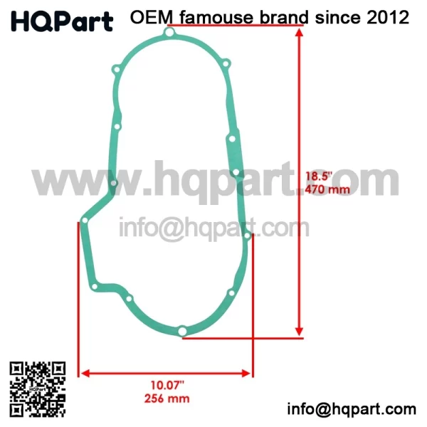 34955-89B 34955-89 34955-89A Clutch Cover Primary Gasket for Harley Davidson - Image 2