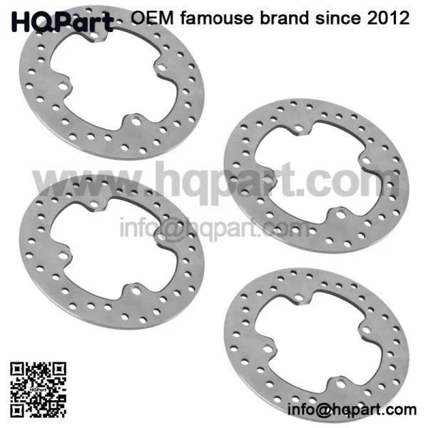 Front And Rear Brake Disc Rotor For Honda Talon 1000R 1000X 4 SXS1000S 2019-2024