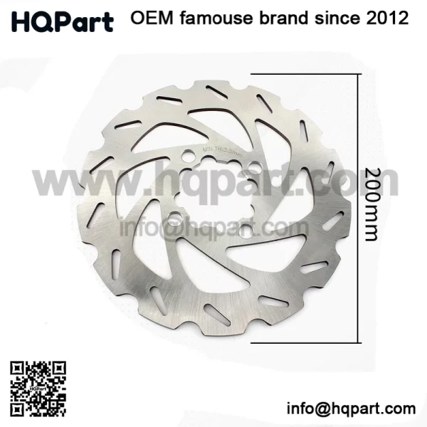 Rear Brake Disc Rotor for Yamaha Raptor 700 YFM 700R YFZ450R 2006 2007 2009-2023 - Image 4
