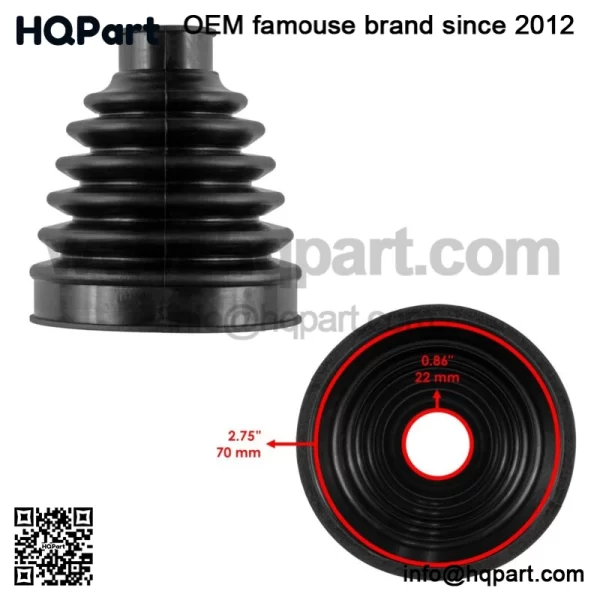 Rear Inner CV Joint Axle Boot For Honda Pioneer 700 SXS700M2 2023-2025 - Image 2
