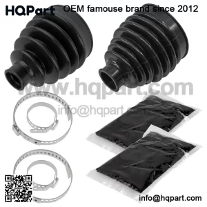 Front Axle Inner & Outer CV Boot For Polaris Ranger EV Full Size Premium 2023-24