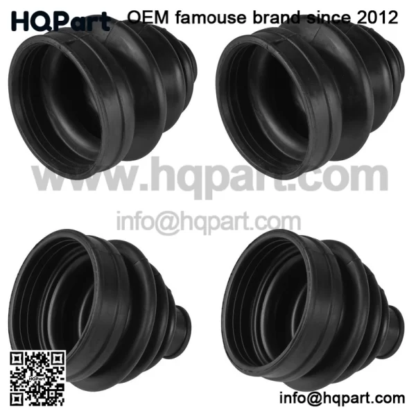 2 Front Inner Outer Axle CV Boot Kit For Honda TRX450ES TRX450S Foreman 98-01 - Image 4
