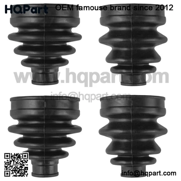 2 Front Inner Outer Axle CV Boot Kit For Honda TRX450ES TRX450S Foreman 98-01 - Image 5
