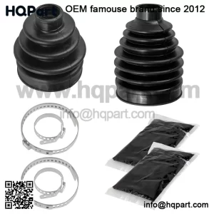 Front Axle Inner & Outer CV Boot Kit For Yamaha Kodiak 450 YFM450 EPS 2022-2025