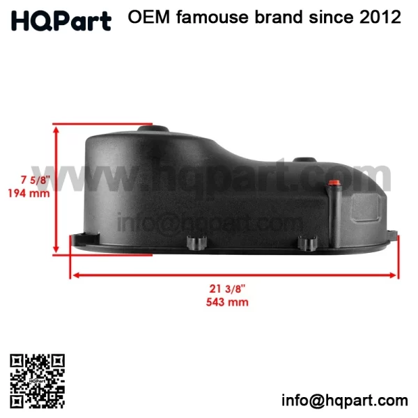 Polaris crambler 00 X4/2X4 000-2002 VT lutch elt uter over /Gasket - Image 2