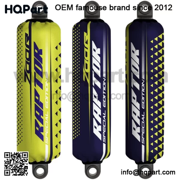 Midnight Blue Shock Covers Yamaha Raptor YFM 700R [Special Edition] (Set 3) NEW