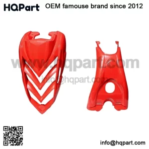06-12 Yamaha Raptor 700 OEM GRILL NOSE CONE HOOD GAS TANK COVER RED