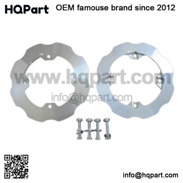 Aluminum Dual Sprocket Guard Yamaha YFZ450 YFZ 450 Year 2006-14