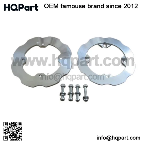 Aluminum Dual Sprocket Guard Yamaha YFZ450 YFZ 450 Year 2006-14 - Image 2