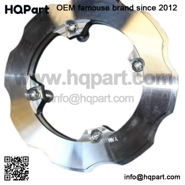 Yamaha YFZ450 YFZ 450 ATV Aluminum Dual Sprocket Guard  fits years 2006-14 - Image 3