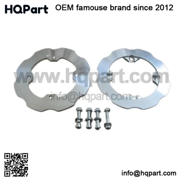 New Aluminum Dual Sprocket Guard Yamaha YFZ450R / YFZ450X  Year 2009 - Up - Image 2