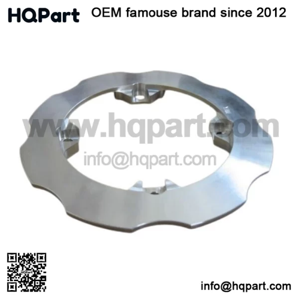 New Aluminum Dual Sprocket Guard Yamaha YFZ450R / YFZ450X  Year 2009 - Up - Image 4