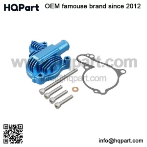 18 Fins Water Pump Cover Guard & Gasket For Yamaha YFZ450R/RSE Special Edition