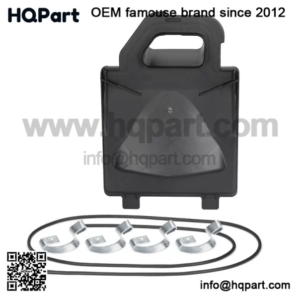Air Box Lid Cover Cap & Hook Seal for Yamaha YFZ450 YFZ450R YFZ450X 2004-2013 - Image 2