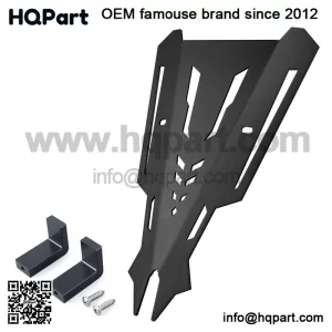 Stabilizer Roost Cover Guard Plate Protection For Yamaha YFZ450R YFZ 450 R Black