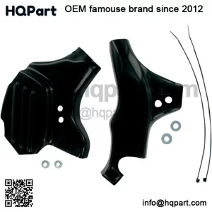 Frame Guard Cover Black for 2004-2008 Yamaha YFZ 450
