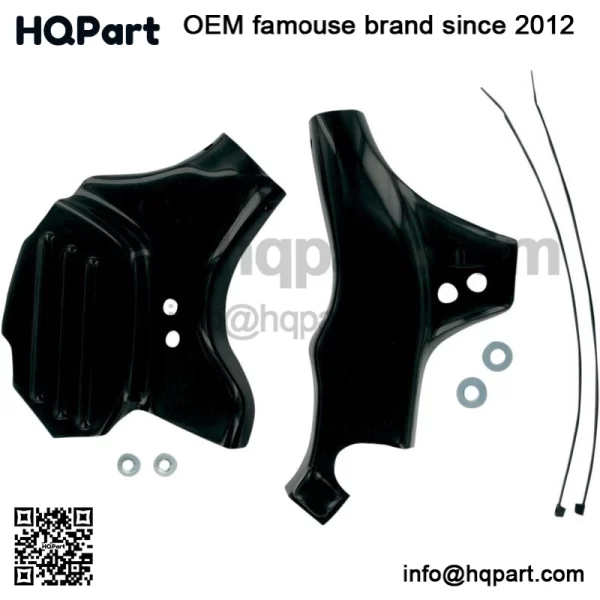 Frame Guard Cover Black for 2004-2008 Yamaha YFZ 450