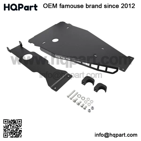 For Yamaha YFZ450R ATV Full Chassis Glide Skid Plate Guard Protection 2009-2024