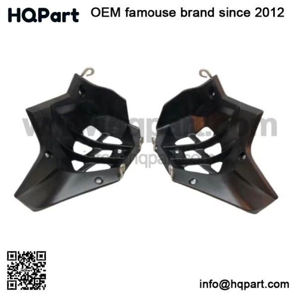 OEM Yamaha YFZ450R Heel Foot Guards Left Right 2014-2025 Stock 14-25 YFZ 450R