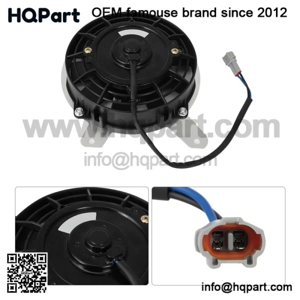 FOR YAMAHA YFZ450 R/X HIGH PERFORMANCE COOLING FAN (2009-2013) 18P-12405-00 - Image 3