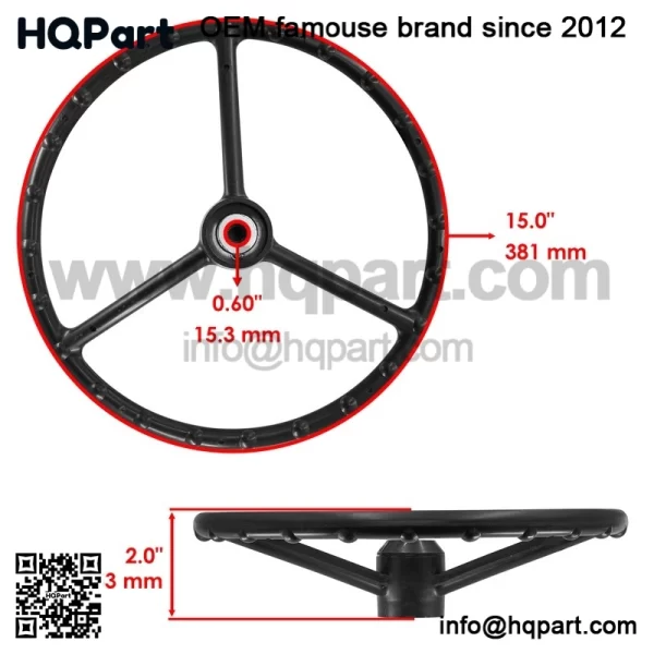 5088778 Steering Wheel For New Holland / Fiat 480 54C JUNIOR - Image 2
