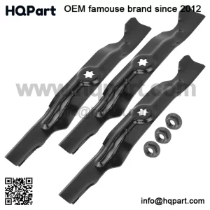 112-0316 112-0330 50" Deck Blade & Nut For Toro LX500 SL500 GT2100 GT2200