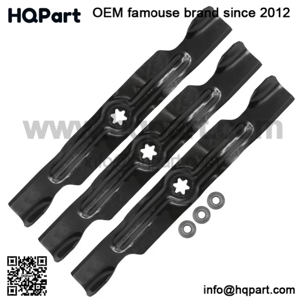 112-0316 112-0330 50" Deck Blade & Nut For Toro LX500 SL500 GT2100 GT2200 - Image 5