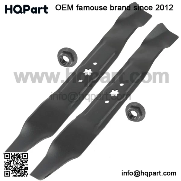 942-0616A 112-0315 112-0330 42" Deck Blade & Nut For Toro LX420 423 425 426 427