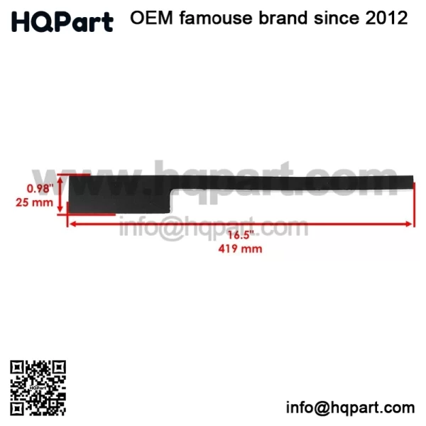 M139306 Right Lower Panel Foam Seal For John Deere 4200 4210 4400 4410 4510 4700 - Image 2