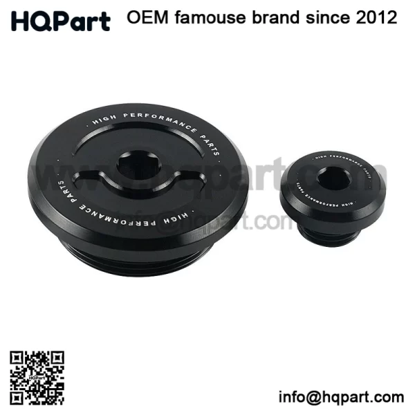 Engine Crankcase Cover Plugs For Yamaha YFZ450R/RSE 2014-2023 YXZ1000R 2017-2023