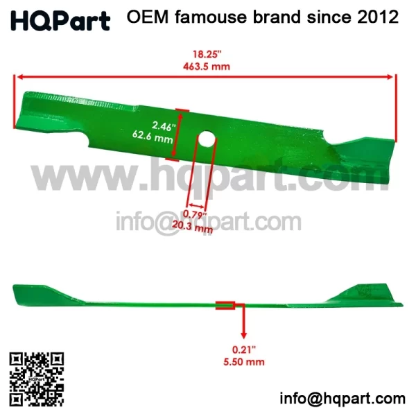 52"  eck  lades    olt  or  napper  PX2346  ZT2552  T2752  T2652  T9500  eries - Image 2