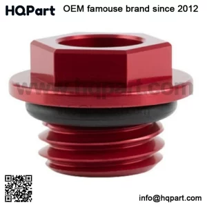 Oil Filler Plug Fill Cap Red Honda Trx450R 450Er 2004-2014