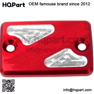 HONDA TRX 450ER, TRX700XX, 700XX TRX250R RED FRONT BRAKE MASTER CYLINDER COVER