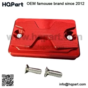 Yamaha Raptor 700R 2014-23 Brake Fluid Reservoir Front Master Cylinder Cap - Red