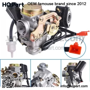 GY6 50cc 100cc Big Bore Carb Carburetor 139QMB 139QMA Scooter Moped ATV 19mm