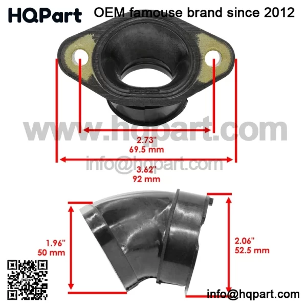 Polaris crambler 00 X4 997 arburetor  ntake anifold oot - Image 5