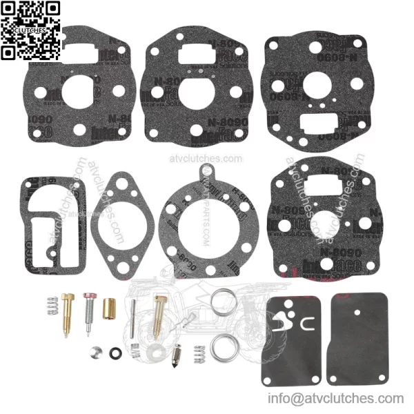Carburetor Kit For Briggs & Stratton 694056 491539 422447 40A777 42A707 655CC