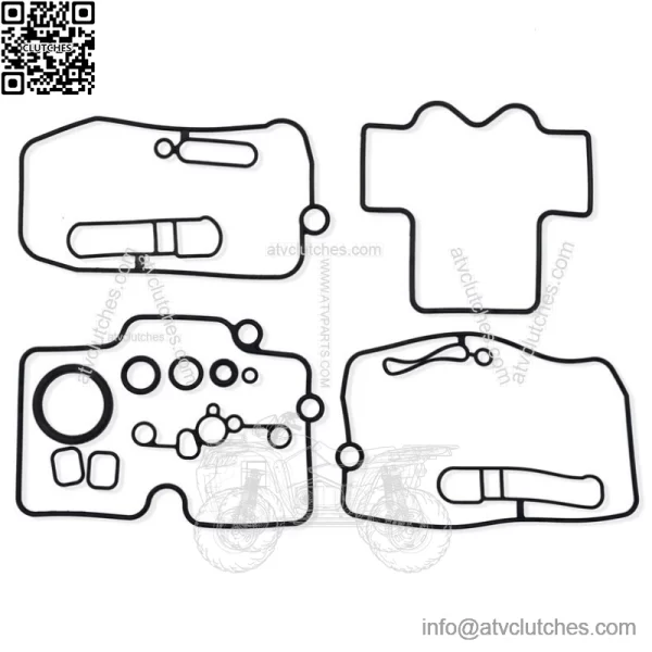 For Yamaha YFZ450 Carburetor Repair Carb Rebuild Repair kit 2004-2009 New - Image 4