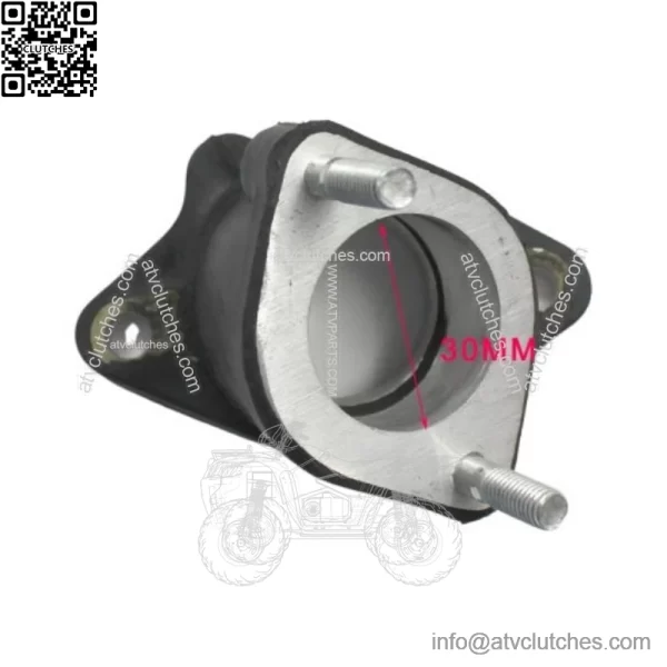 30mm Carby Carburetor Intake Manifold 200cc 250cc PIT Quad Dirt Bike ATV Buggy - Image 4