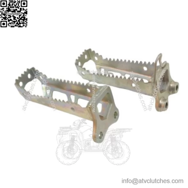 New Yamaha YFZ450R YFZ450X Foot Pegs 2009-2025 OEM 09-25 YFZ 450R Left & Right - Image 2