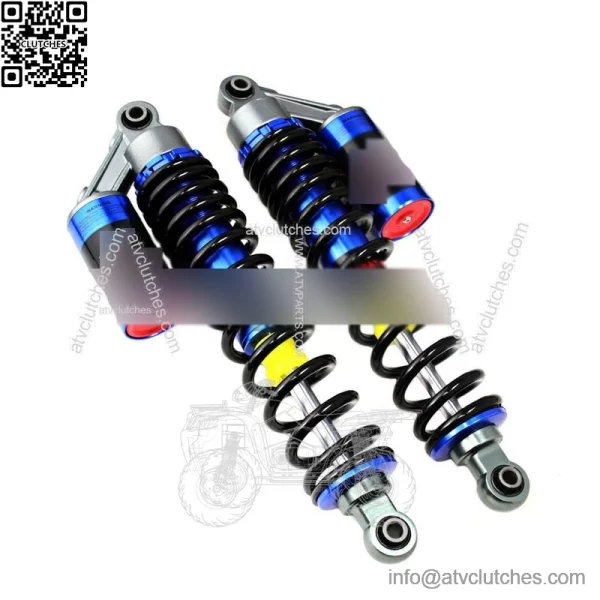 PERFORMANCE FRONT AIR SHOCKS ABSORBER PAIR SET FOR YAMAHA YFZ450 ATV BLUE NITRO