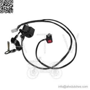 PUSH BUTTON START KIT with TETHER KILL SWITCH Honda TRX450ER TRX 450R 06-14