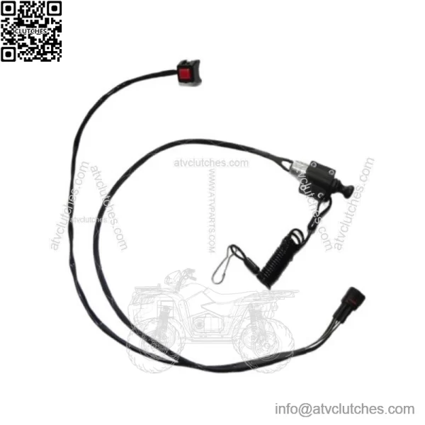 PUSH BUTTON START KIT with TETHER KILL SWITCH Yamaha YFZ450R YFZ 450R 09-24