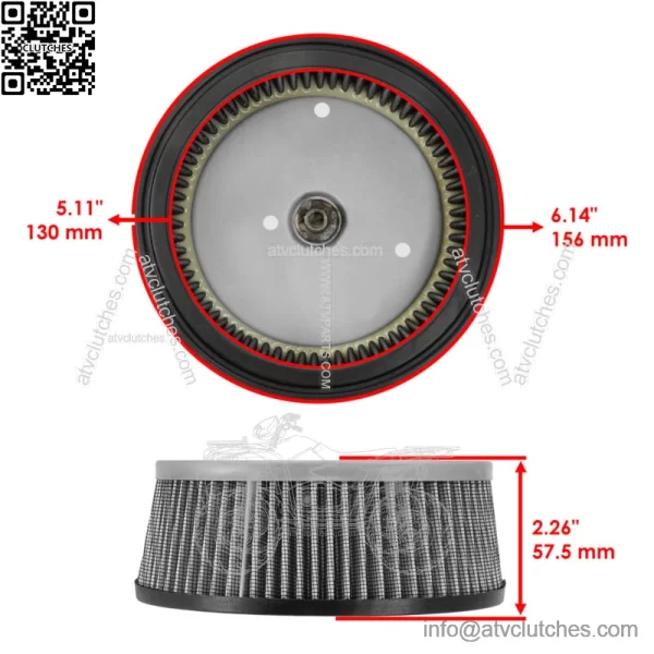 Air & Oil Filter For Harley Davidson Fat Boy FLSTFI 2005 29442-99E 63796-77A - Image 2