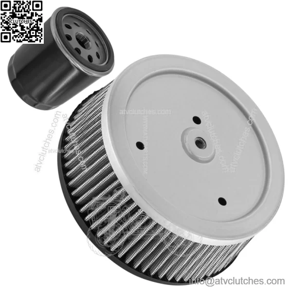 Air & Oil Filter For Harley Davidson Fat Boy FLSTFI 2005 29442-99E 63796-77A - Image 5