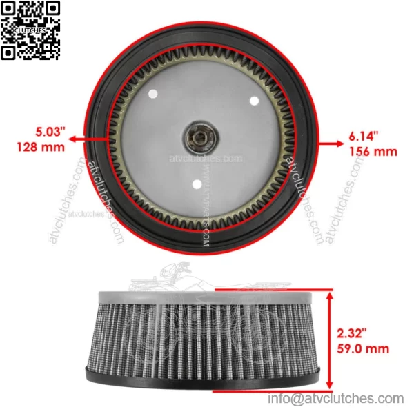 Air Filter For Harley Davidson Softail Slim S FLSS 2016-2017 29244-08 - Image 2