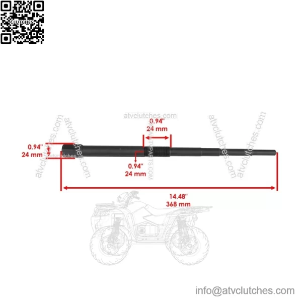 1323320 7520531 Primary Clutch W/ Removing Tool For Polaris General 1000 2017 - Image 4